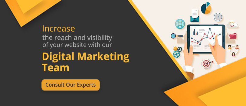 Increase the reach & visibility of your website with our digital marketing team - Consult our experts