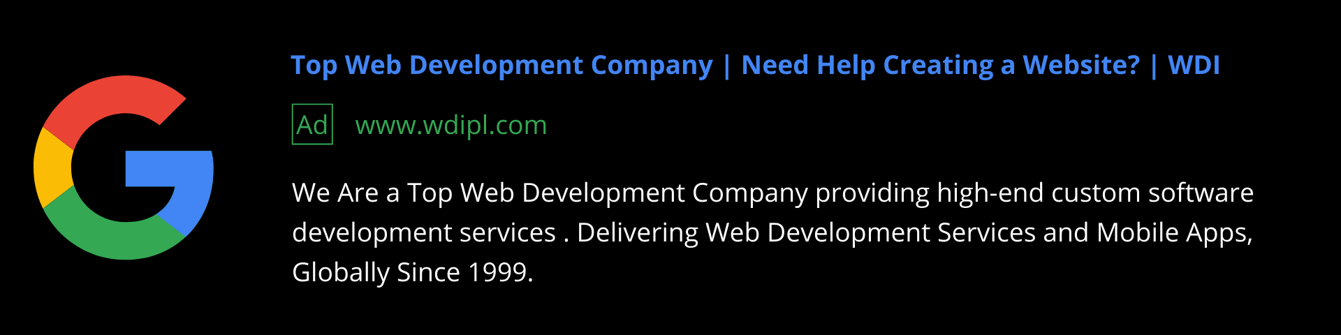 Top Web Development Company - WDI