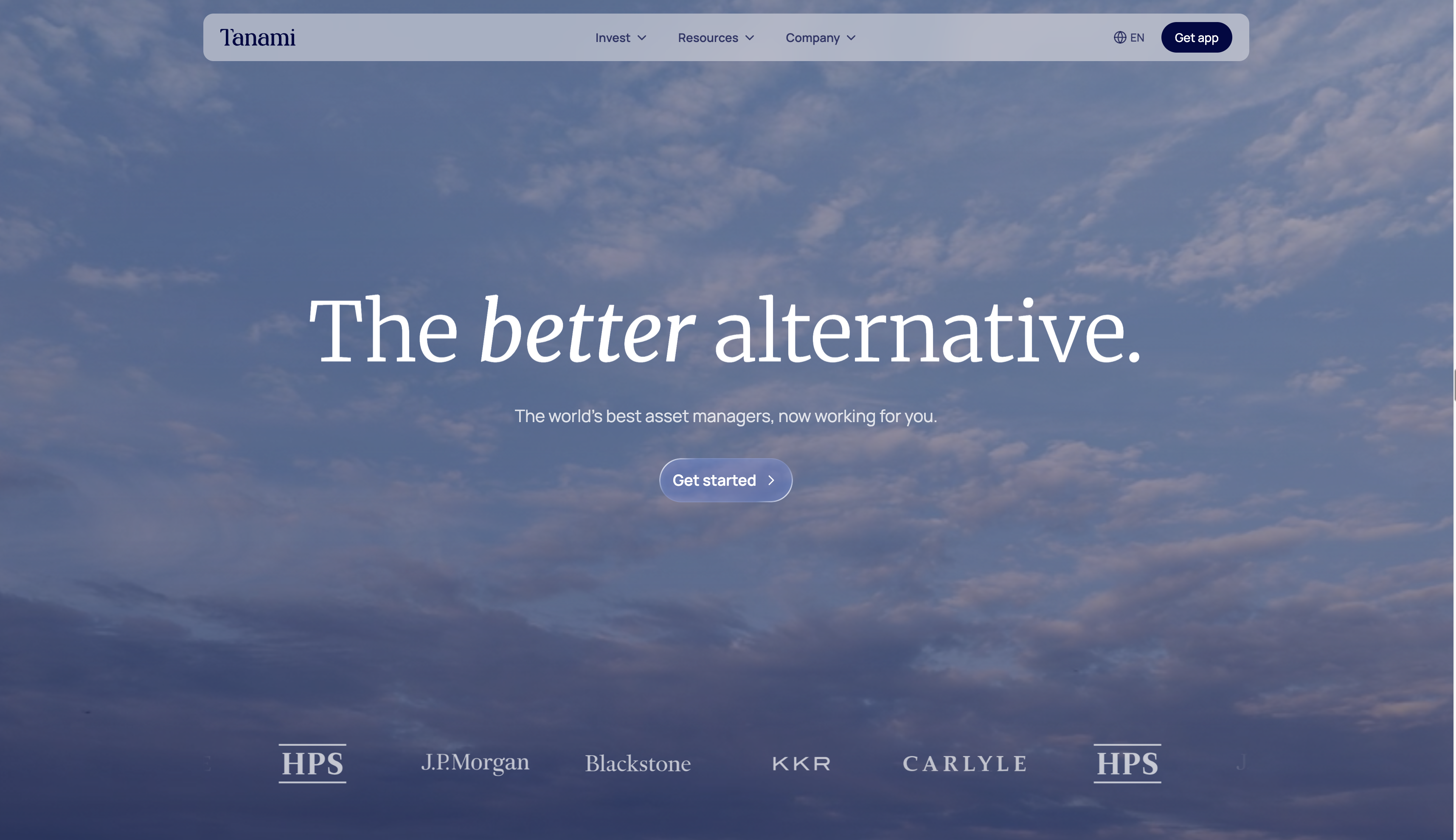 Tanami Capital website